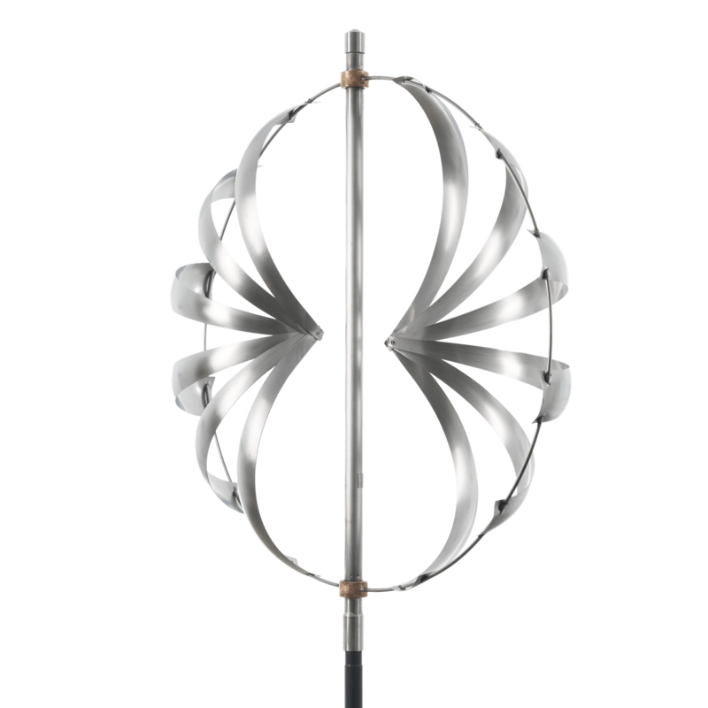 Mandala Wind Sculpture Stainless