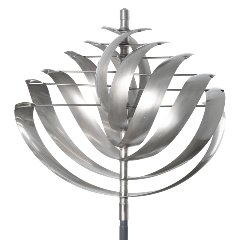 Nautilus Wind Sculpture Stainless