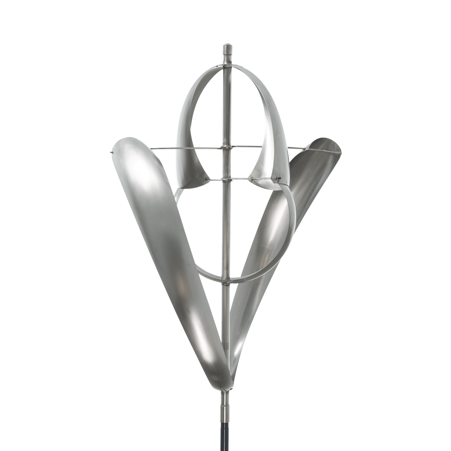 Schooner Wind Sculpture Stainless
