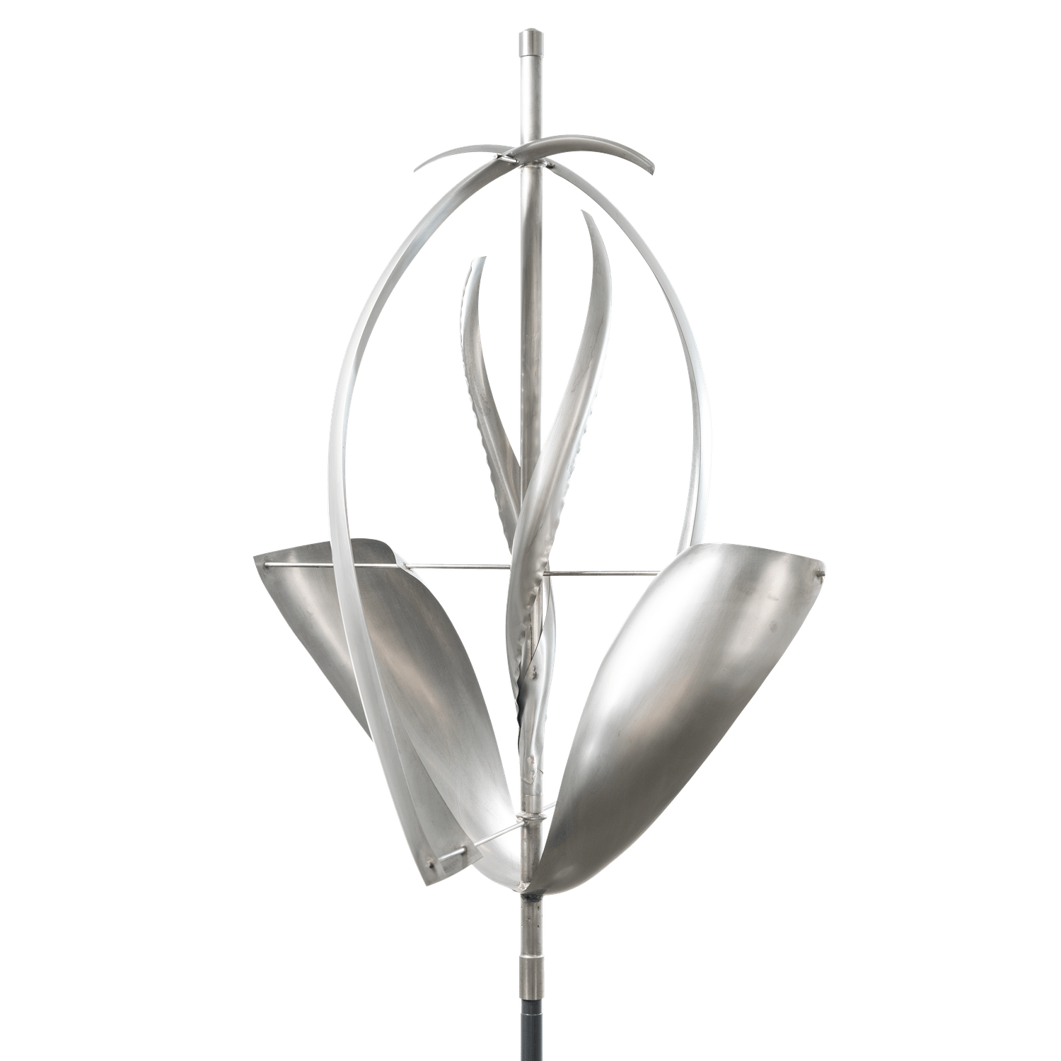 Spring Wind Sculpture Stainless
