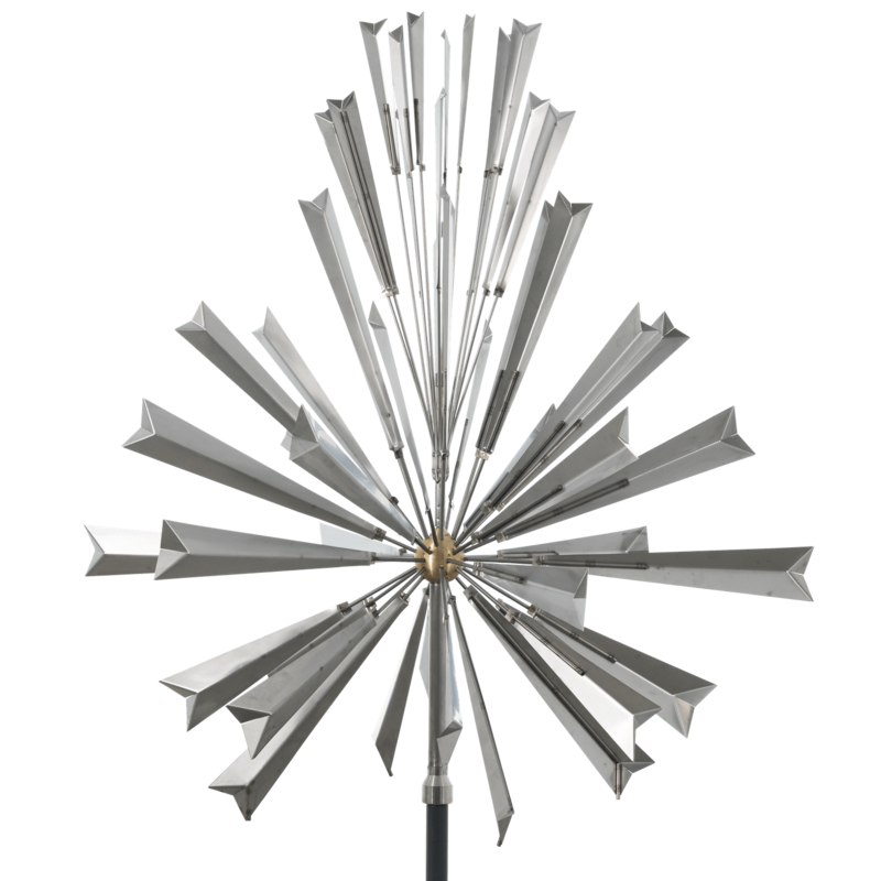 Supernova Wind Sculpture Stainless
