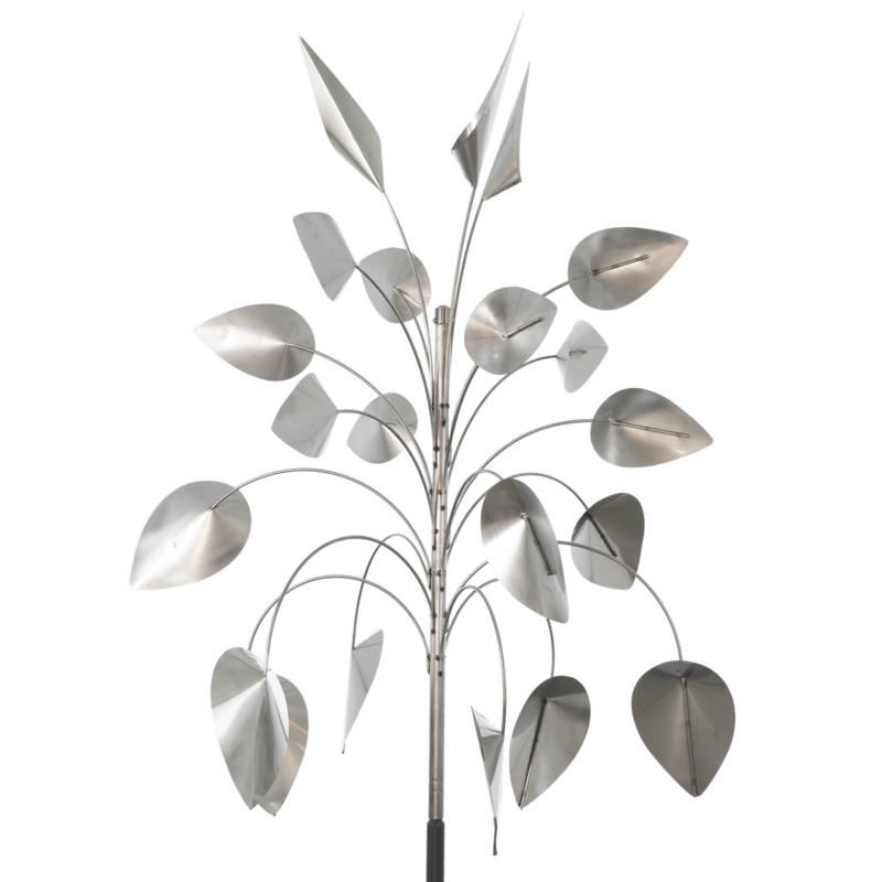 Weeping Willow Wind Sculpture Stainless