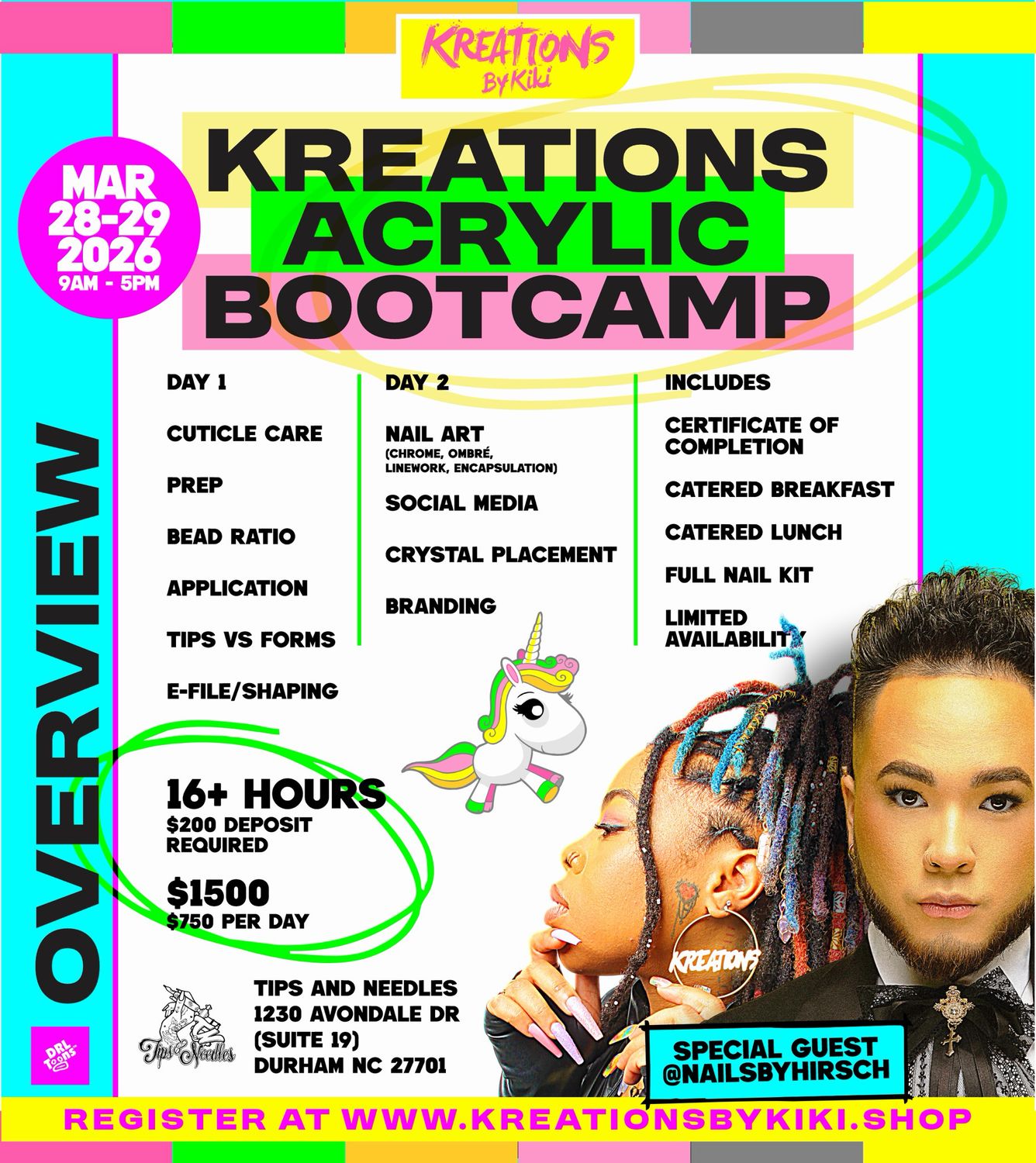 2 Day Acrylic Boot Camp (March 28-29 2026)