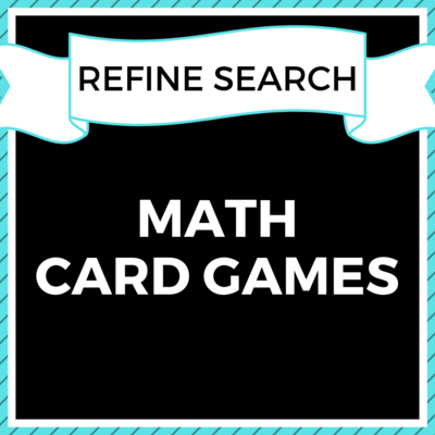 MATH CARD GAMES