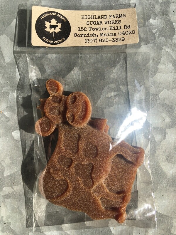 Molded Pure Maple Sugar Brown Cow (Sold Out)