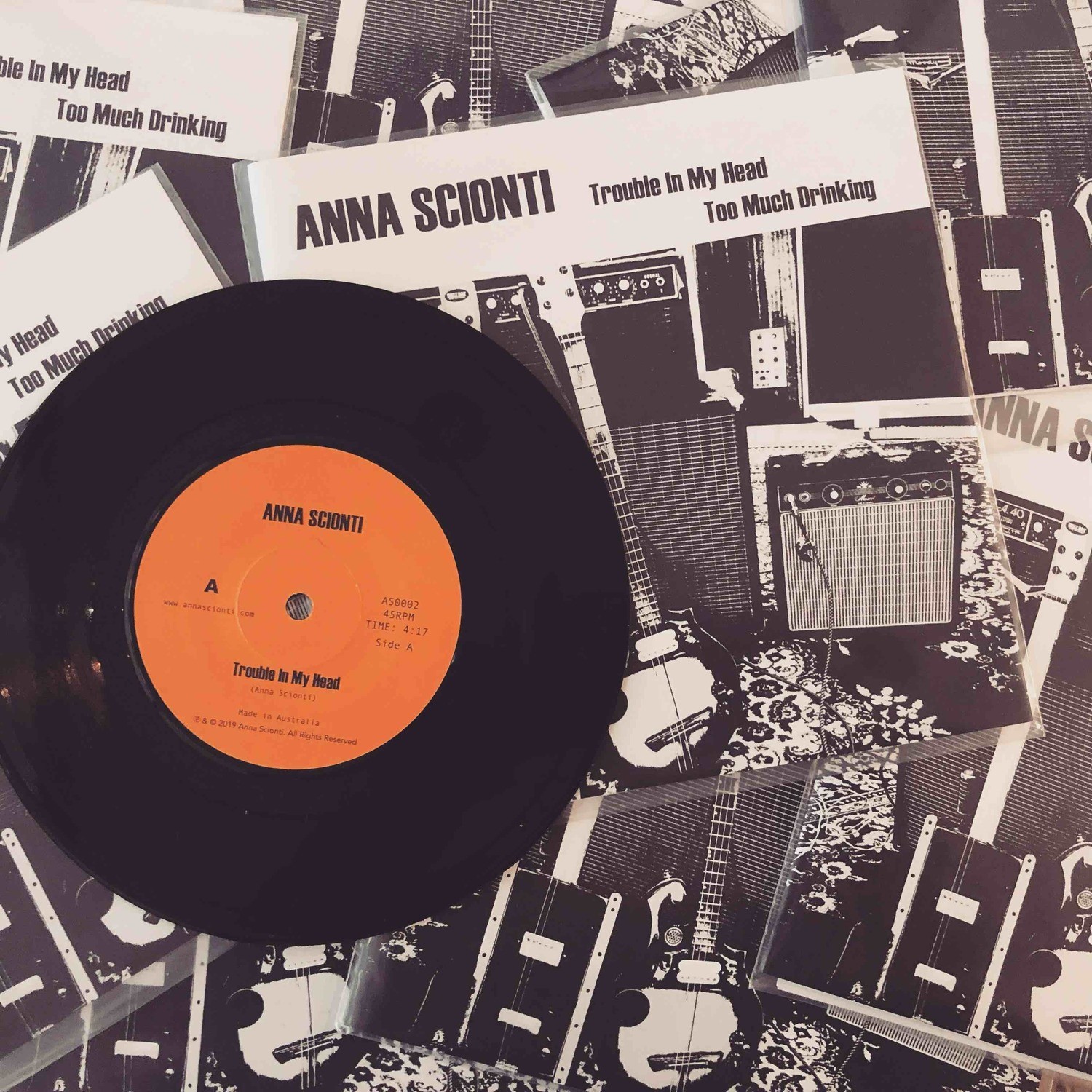 7&quot; Vinyl Single -Trouble In My Head