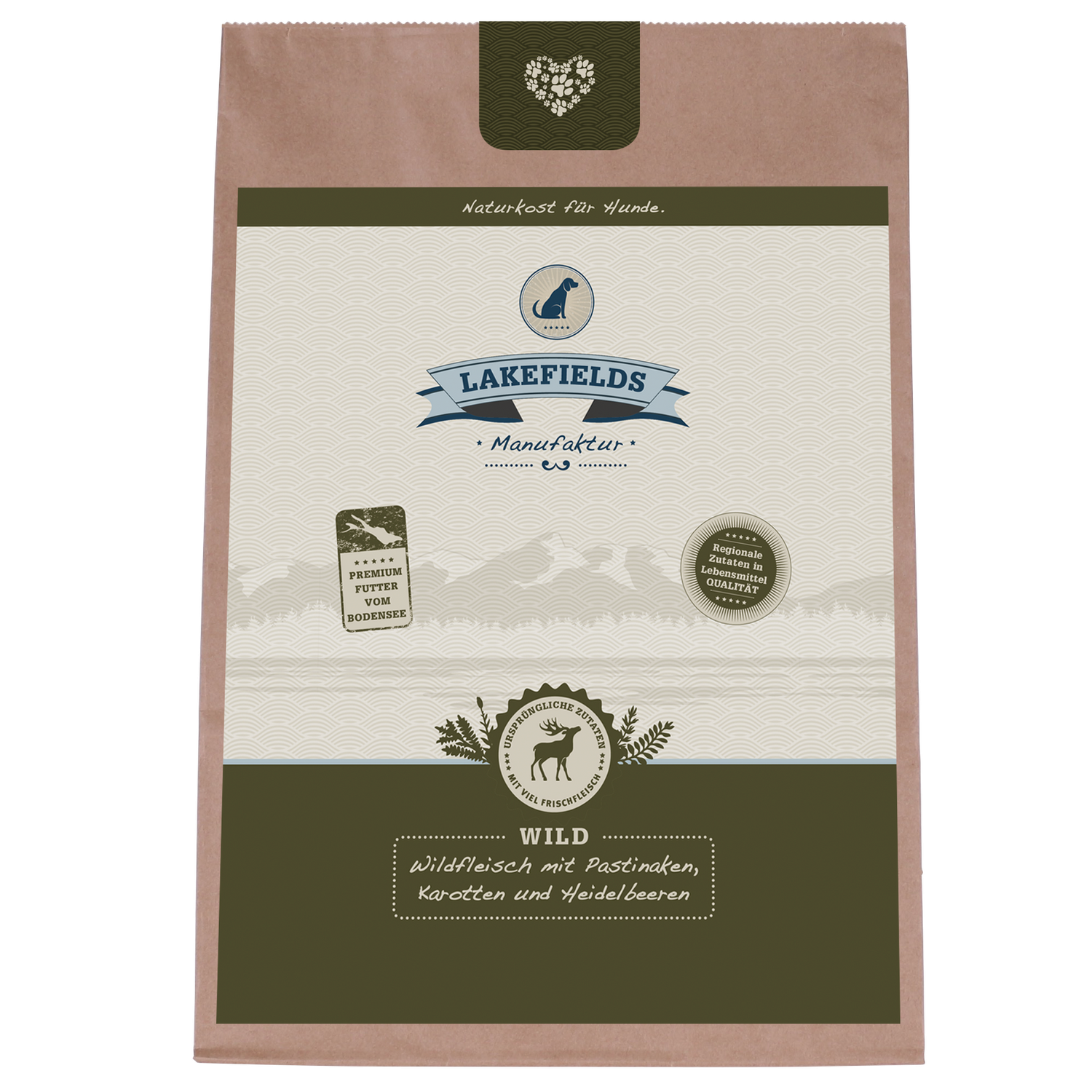 Lakefields Trockenfleisch-Menue Wild