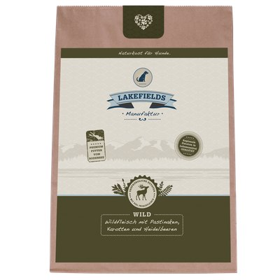 Lakefields Trockenfleisch-Menue Wild Lakefields Trockenfleisch-Menue Wild