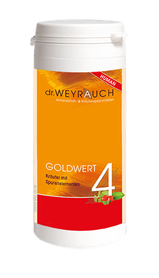 dr.WEYRAUCH Goldwert Nr. 4 human 60 Kapseln