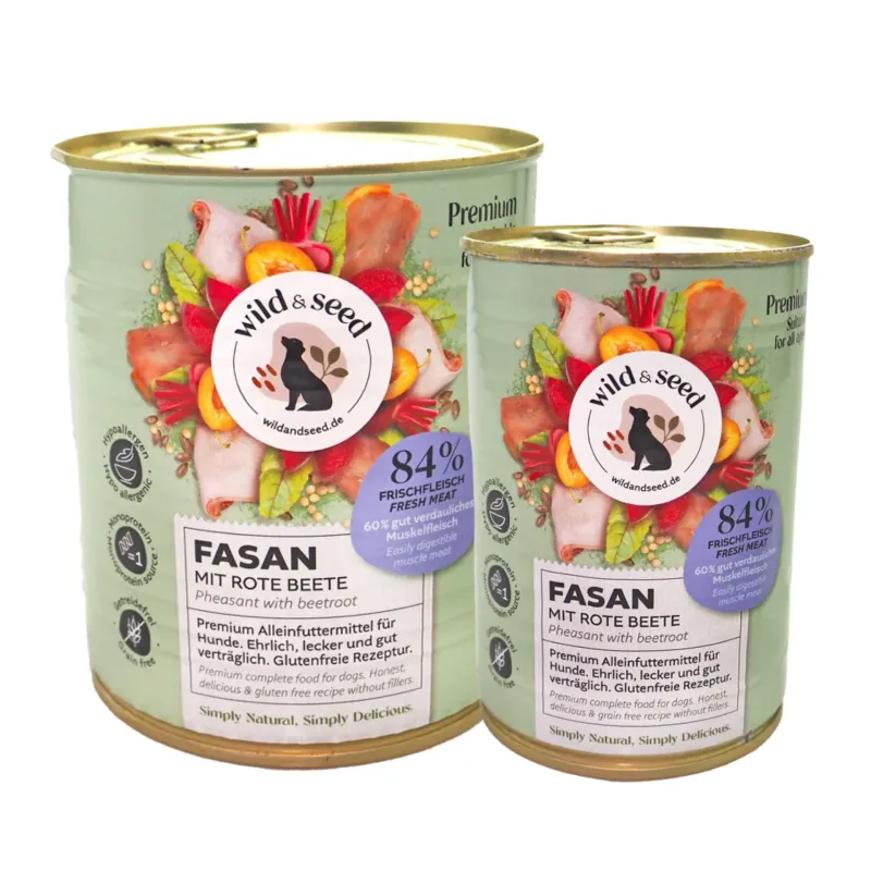 Wild&Seed"Fasan mit roter Beete"