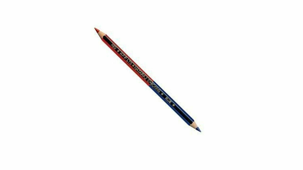 NATARAJ RED/BLUE CHECKING PENCIL