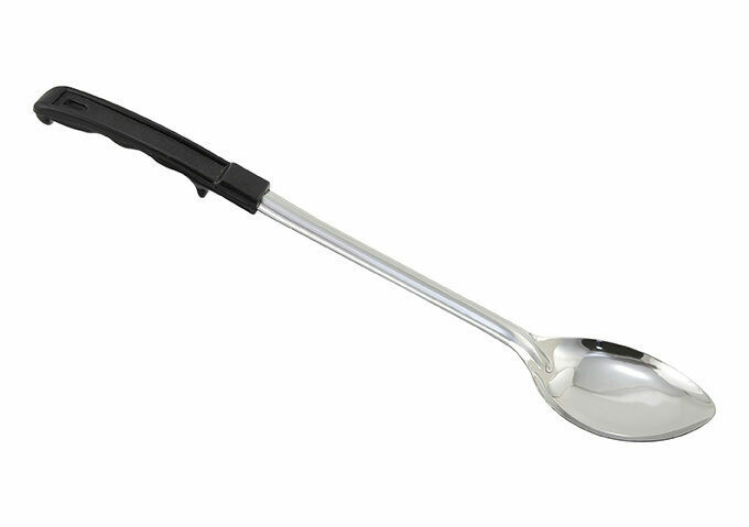 WINCO SS 15&quot; SOLID SERVING SPOON W/PC HAND BHON-15