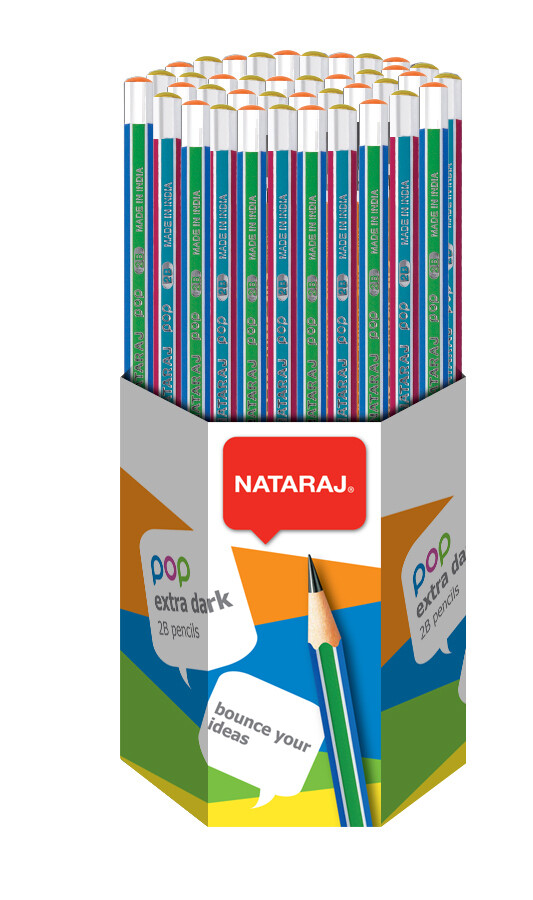 NATARAJ 72PCS POP PENCIL HEX