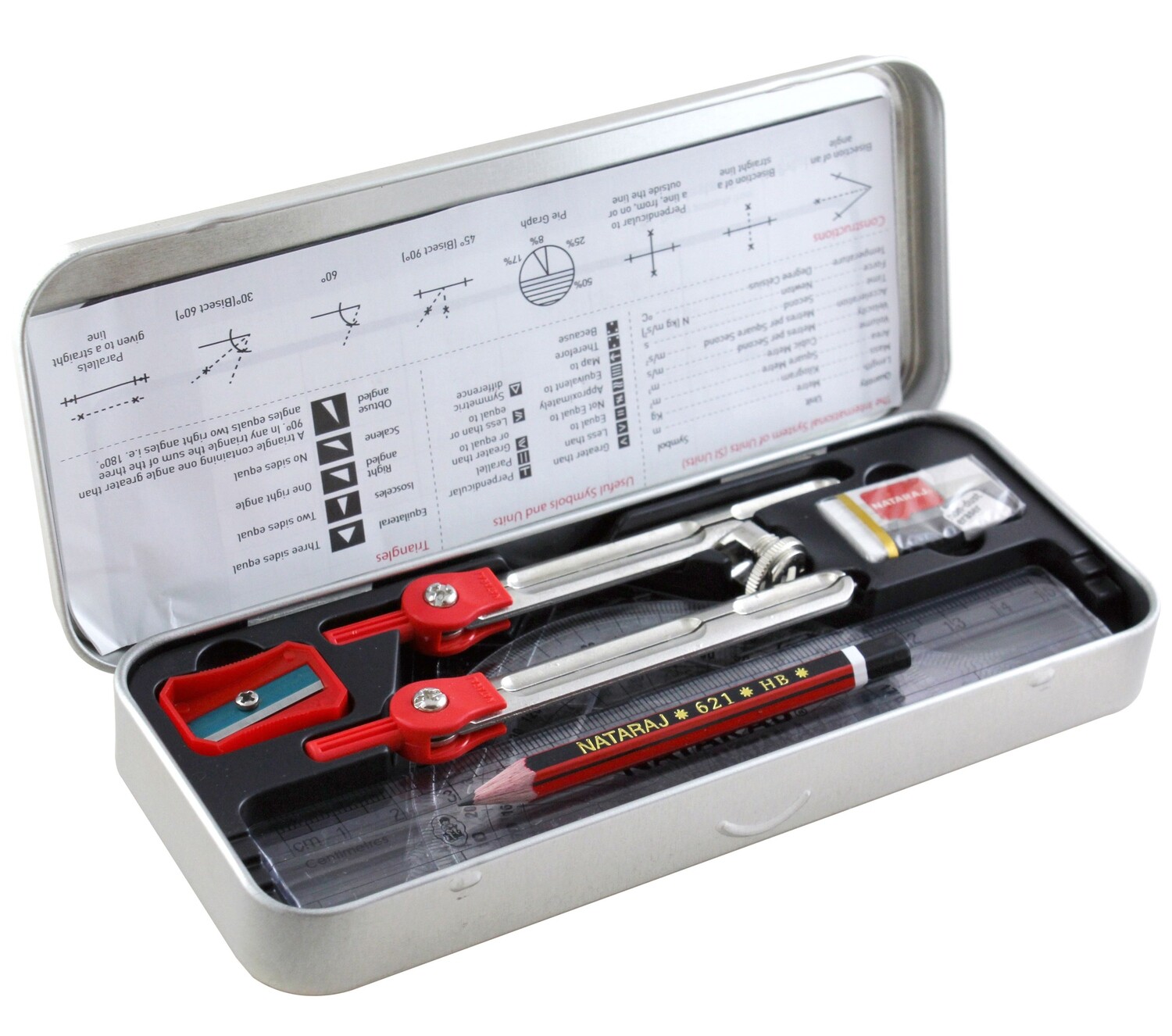 NATARAJ MATHEMATICAL INSTRUMENT METAL BOX