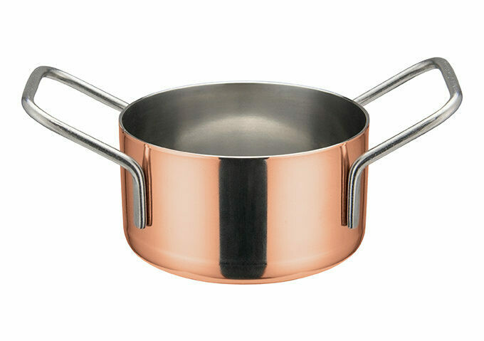 WINCO 8CM COPPER MINI CASSEROLE DCWE-202C