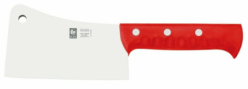 ICEL 8&quot; CLEAVER PLASTIC HANDLE (CHOPPER)