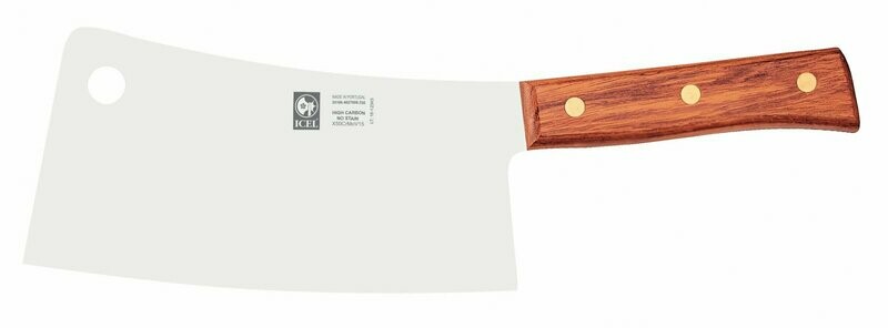 ICEL 8&quot; CLEAVER WOODEN HANDLE (CHOPPER)