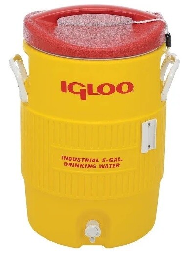 IGLOO 5GAL SEAT TOP WATER COOLER 00042316