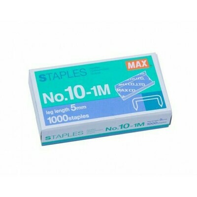 MAX STAPLER PIN NO.10 1000 STAPLES