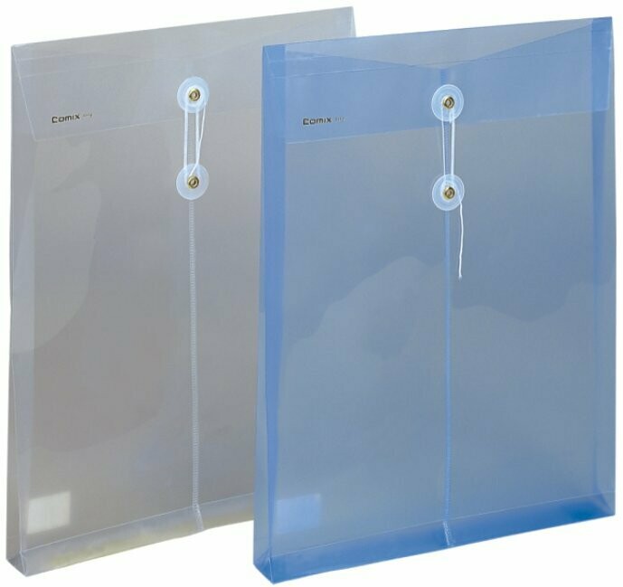 COMIX F/C CLEAR/TRANSPARENT ENVELOPES ASSTD F119