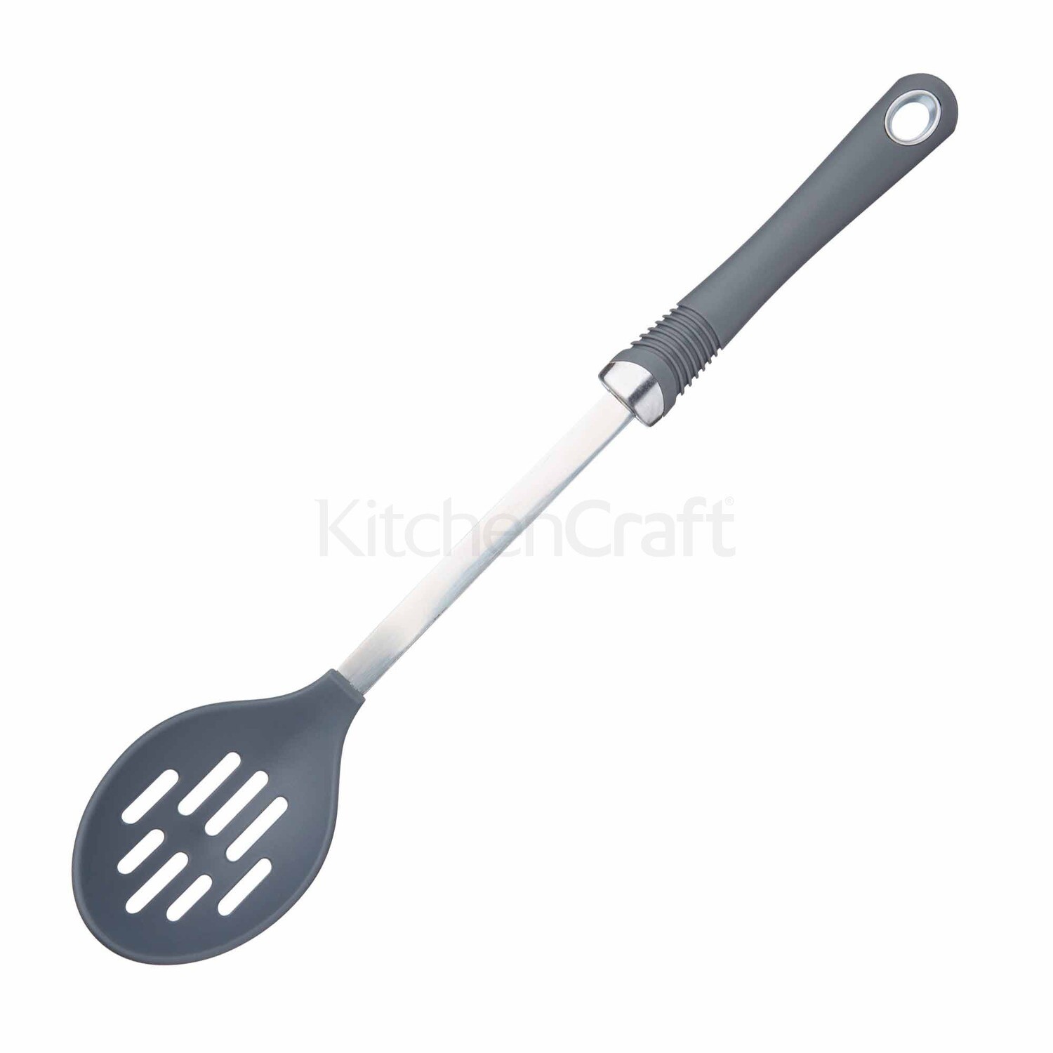 KC SLOTTED SPOON W/SOFT GRIP HANDLE KCSGSSNS