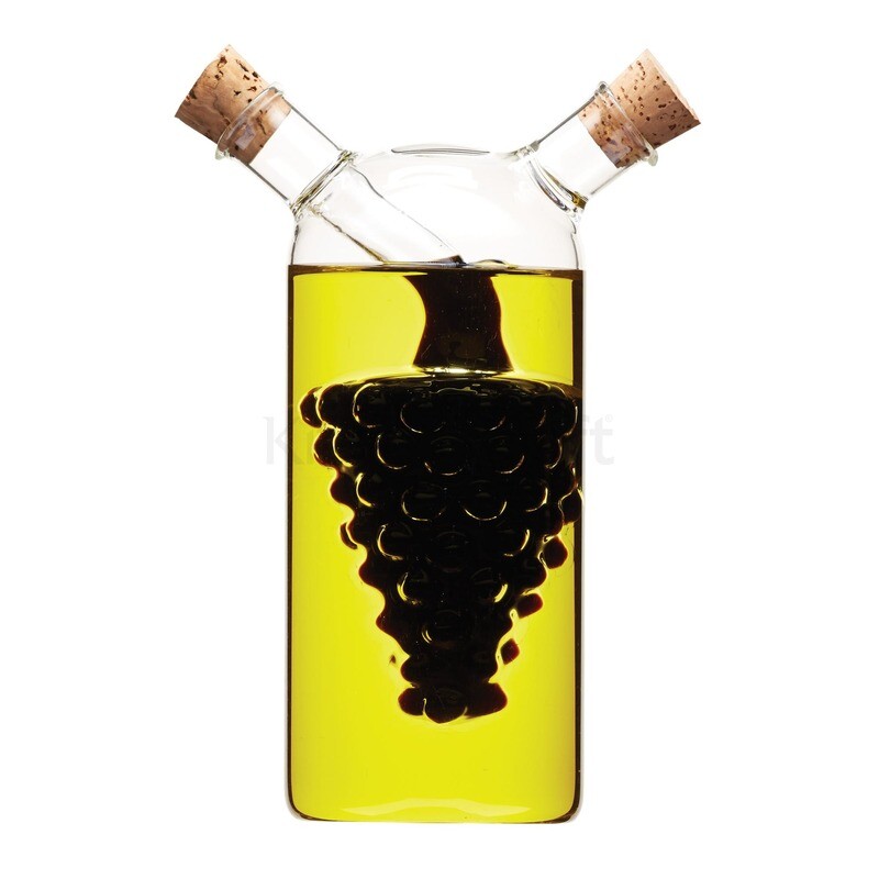KC/WF 50ML OIL &amp; VINEGAR CRUET BOTTLE GLASS