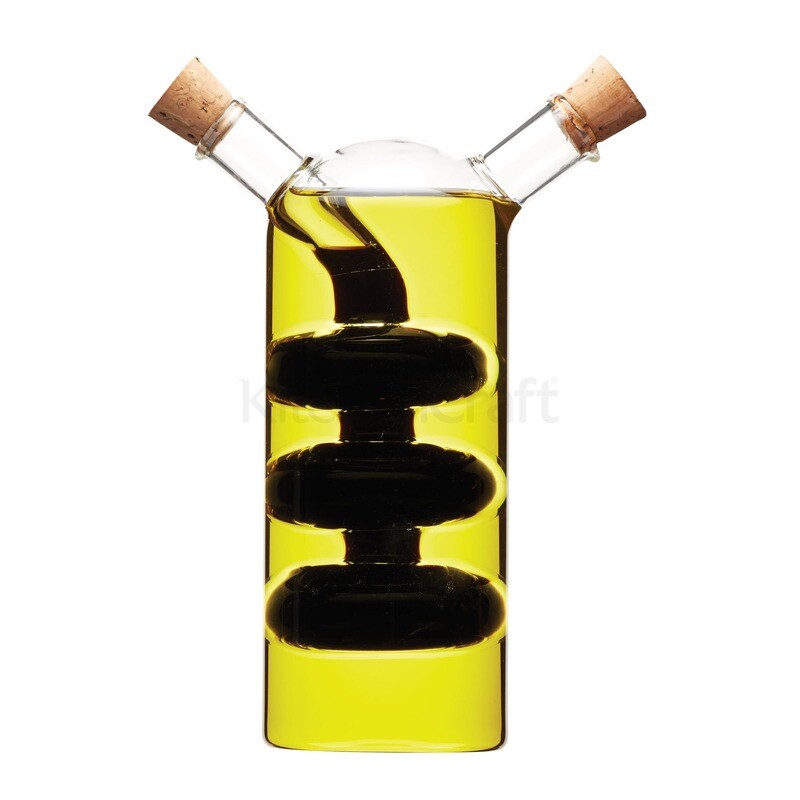 KC/WF 100ML OIL &amp; VINEGAR CRUET BOTTLE GLASS