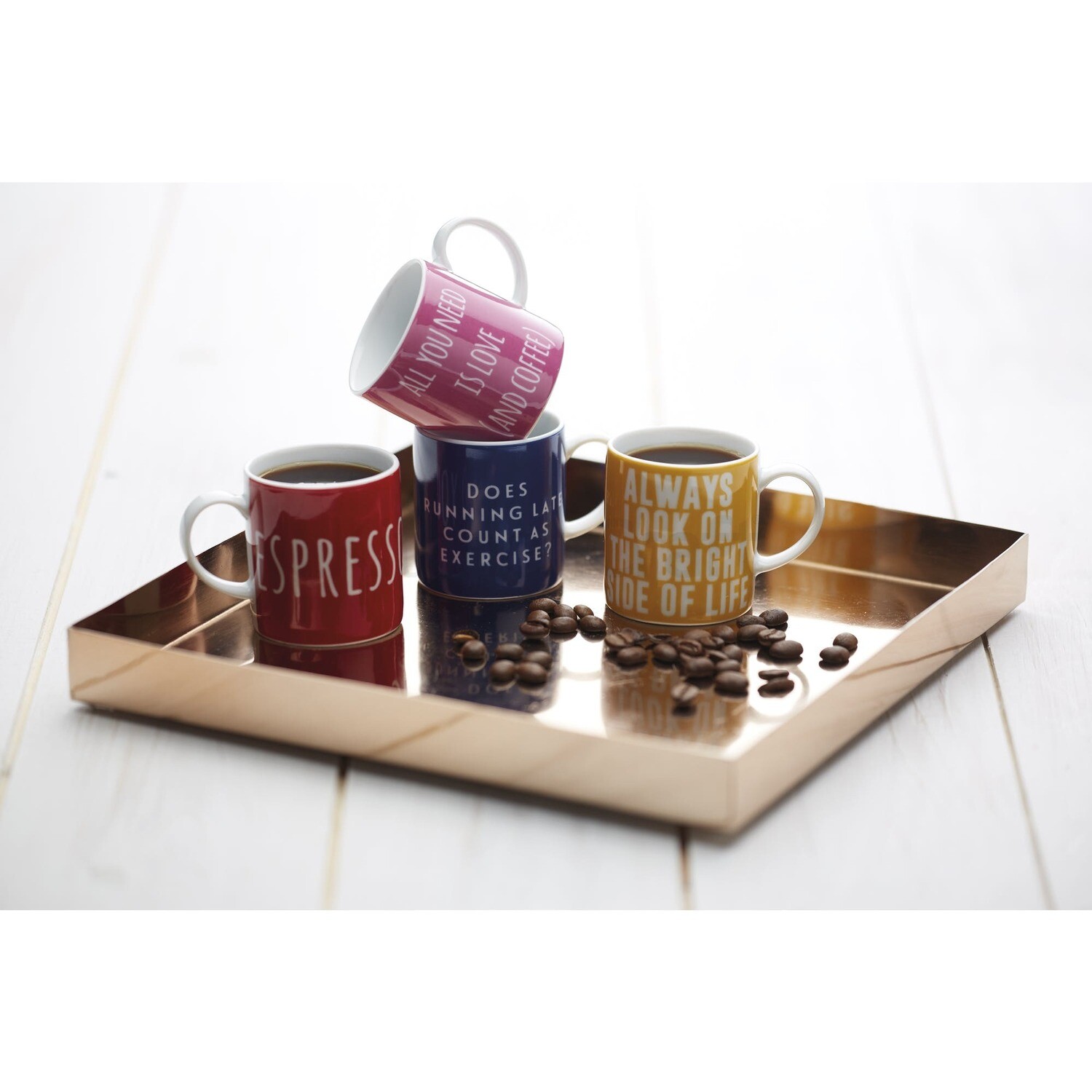 KC 80ML ESPRESSO CUP ASSTD DESIGN KCESPRESS