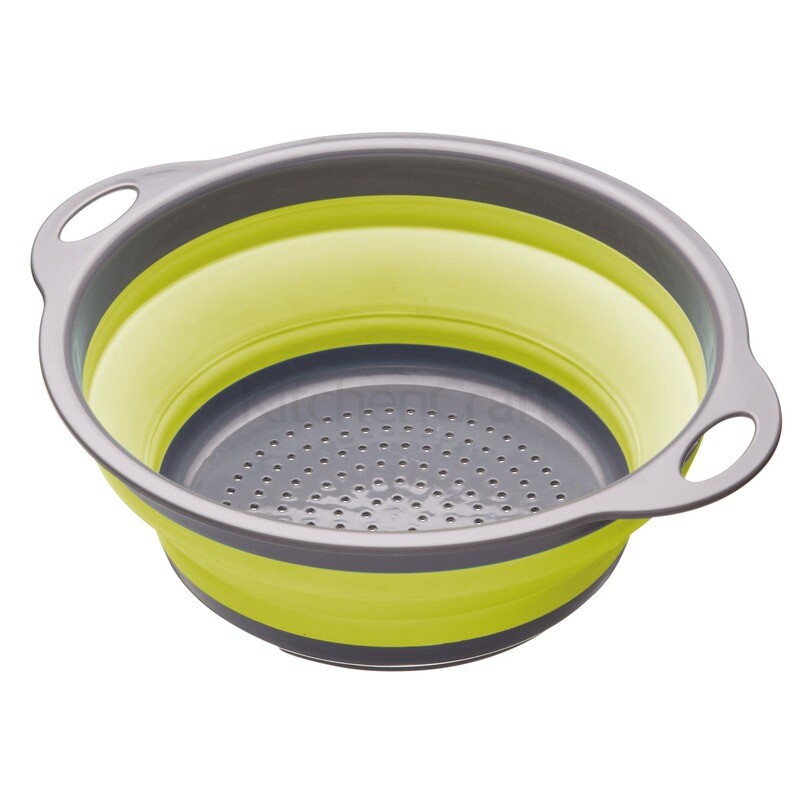 KC CW 2.8LIT COLLAPSIBLE COLANDER W/PLASTIC FRAME
