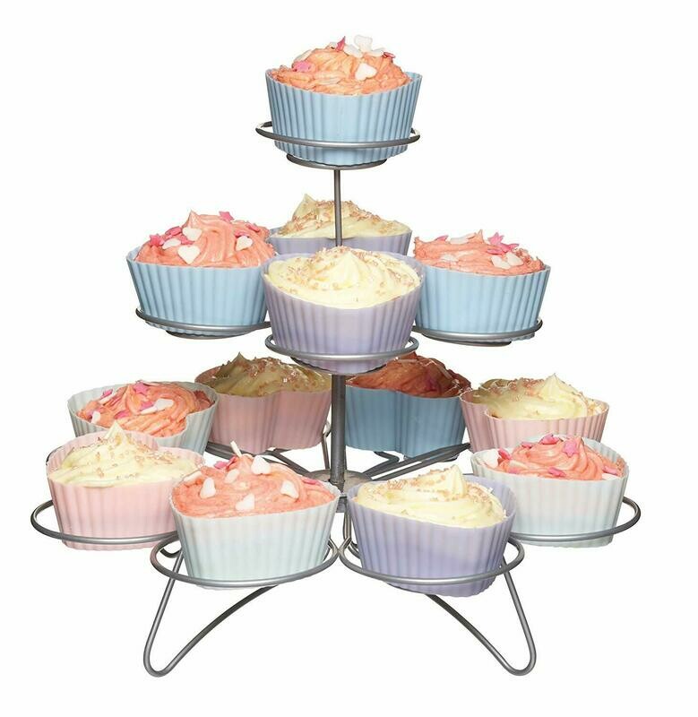 KC MINIAMO WIRE CUPCAKE HOLDER13 HOLES (CIR3591)