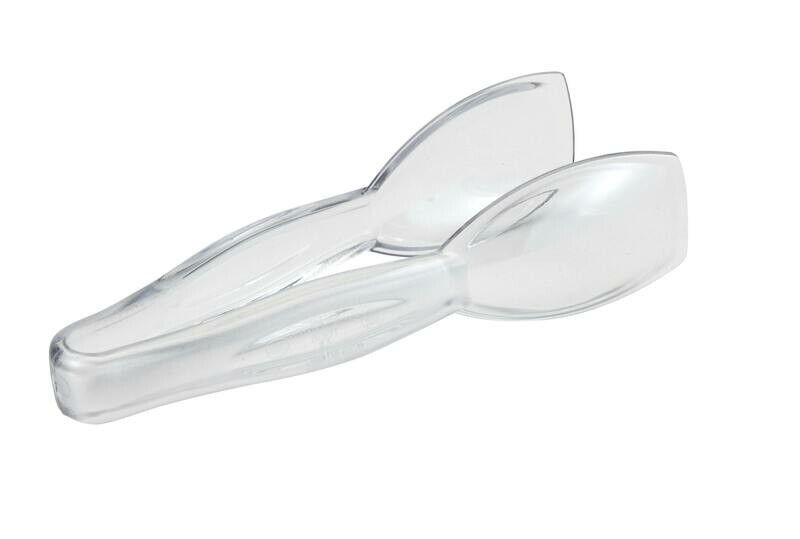 CAMBRO 12&quot; CLEAR SCALLOP GRIP TONG 12TGS135