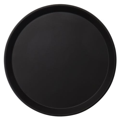 CAMBRO 16&quot; BLACK ROUND SERVING TRAY 1600CT110