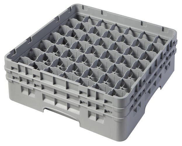 CAMBRO CAMRACK GLASS 49 COMPART.+3 EXT. 49S638151