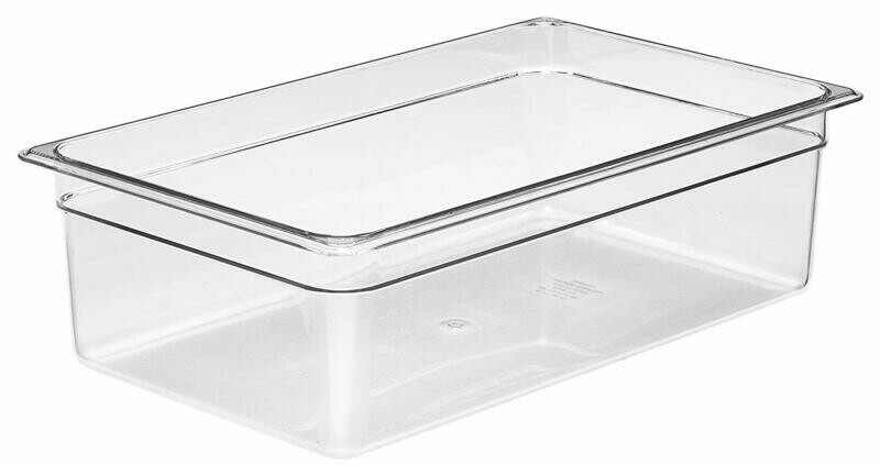CAMBRO PC 1/1 150MM GN PAN CLEAR 16CW135