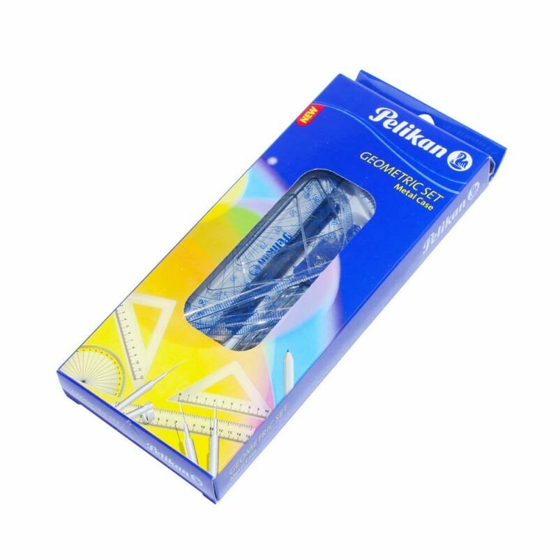 PELIKAN METAL CASE GEOMETRIC SET 403346