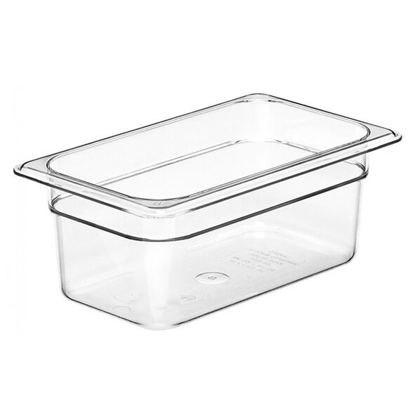 CAMBRO PC 1/4 100MM GN PAN CLEAR 44CW135