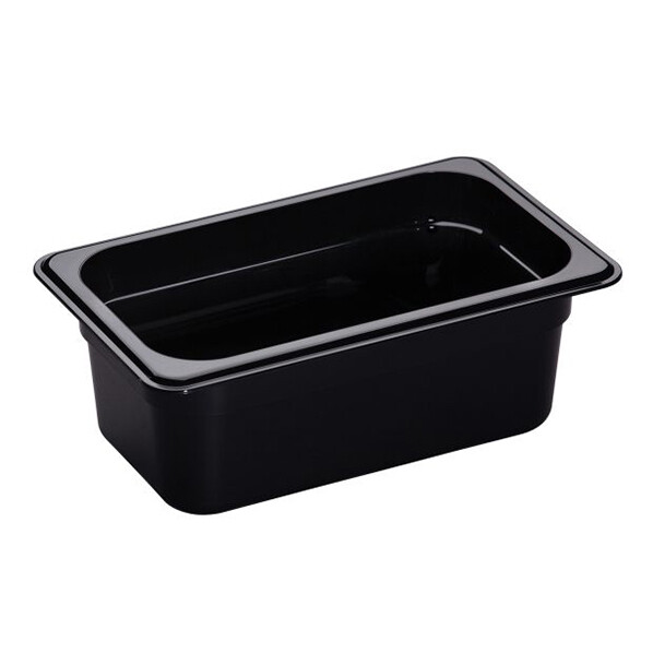 CAMBRO PC 1/4 100MM GN PAN BLACK 44CW110