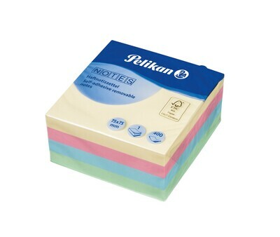 PELIKAN PASTEL MIX NOTE 76X76MM 200212