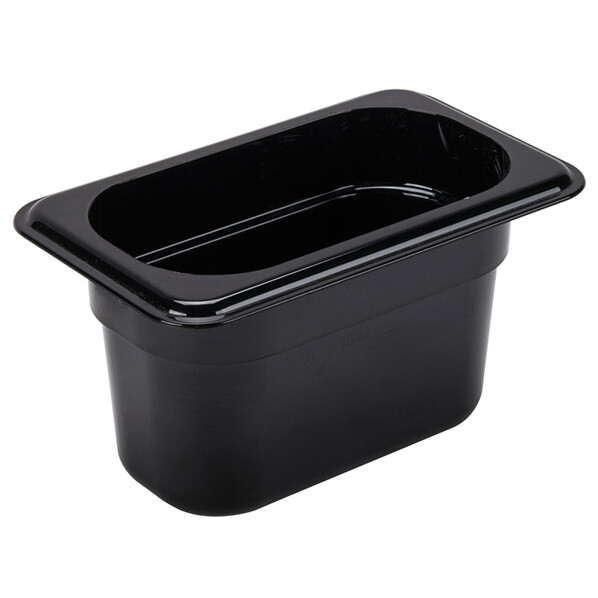 CAMBRO PC 1/9 100MM GN PAN BLACK 94CW110