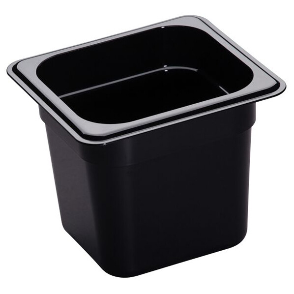 CAMBRO PC 1/6 150MM GN PAN BLACK 66CW110