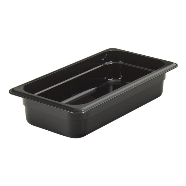 CAMBRO PC 1/3 65MM GN PAN BLACK 32CW110
