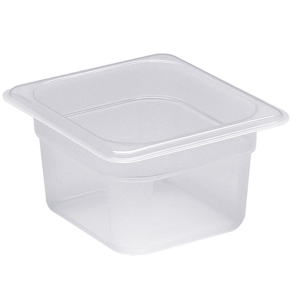 CAMBRO 1/6X4&quot; FOOD PAN 64PP190