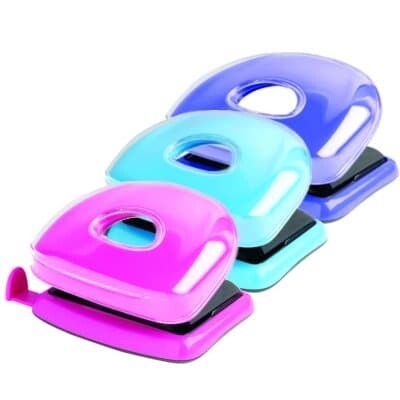 REXEL JOY 2 HOLE PUNCH ASSTD COLOR
