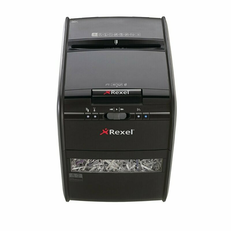 REXEL AUTO+80X PAPER SHREDDER 2103080