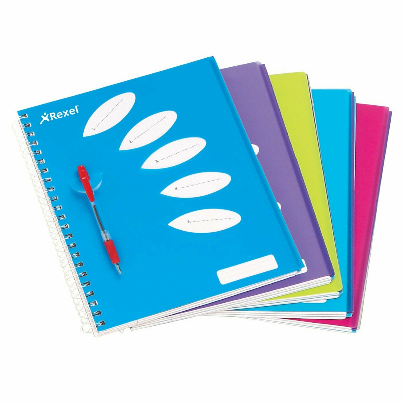 REXEL JOY A4 5 SUBJECT BOOK 250SHS