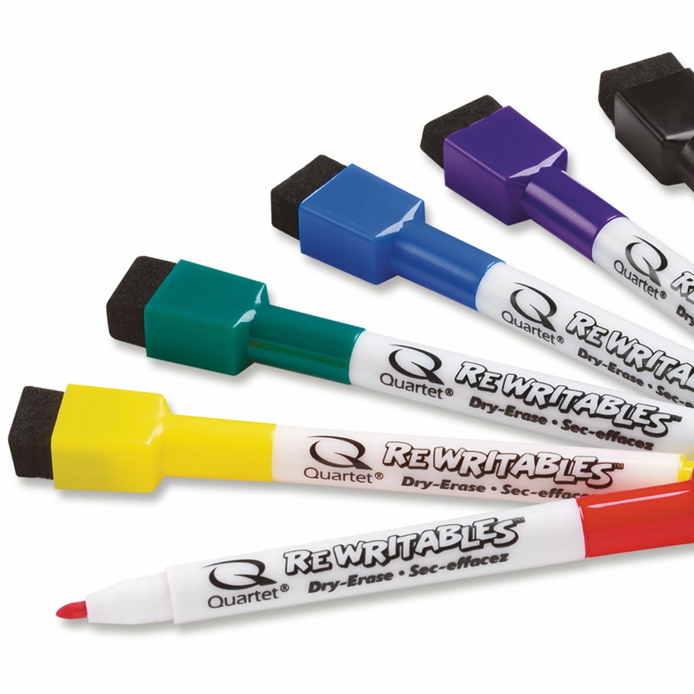 • Rexel Mini Re-Writable are cap mounted dry-erase markers with a magnet an...