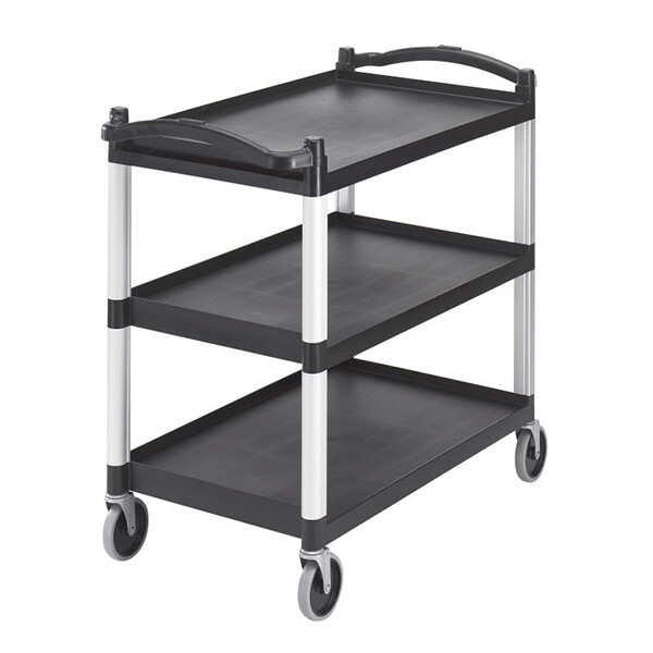 CAMBRO SERVICE CART 3 TIER BLACK BC340KD110