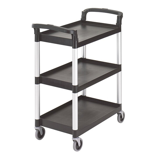 CAMBRO SERVICE CART 3 TIER BLACK BC331KD110