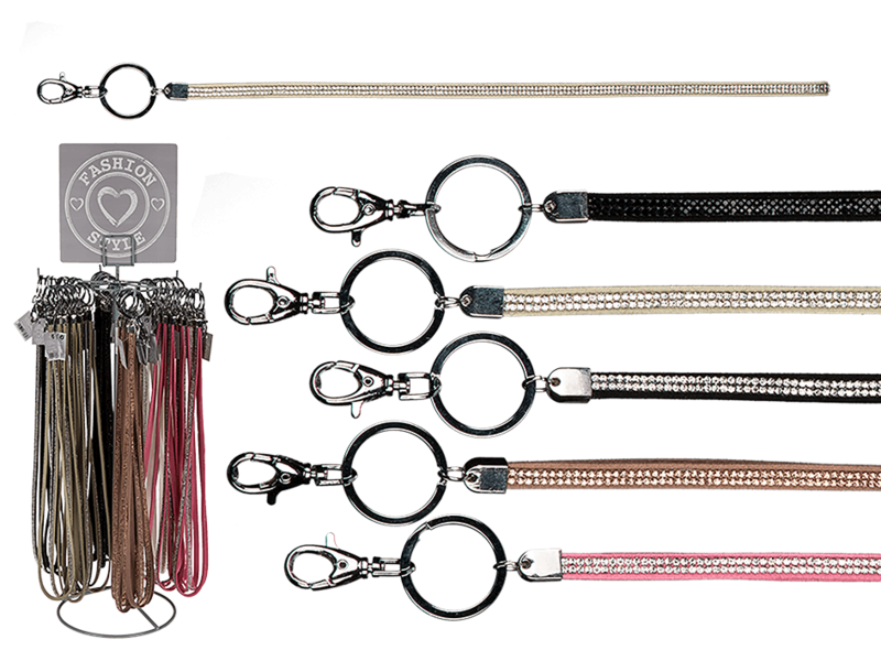 THE BLUE ARTIFICIAL LEATHER LANYARD W/HOOK 76/0421