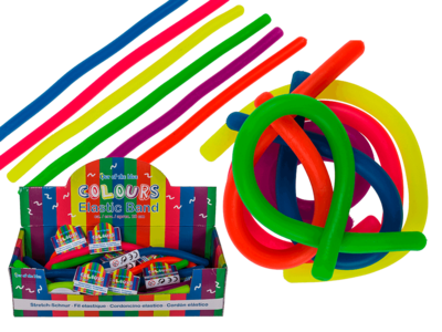 THE BLUE 28CM ELASTIC BAND ASSORTED